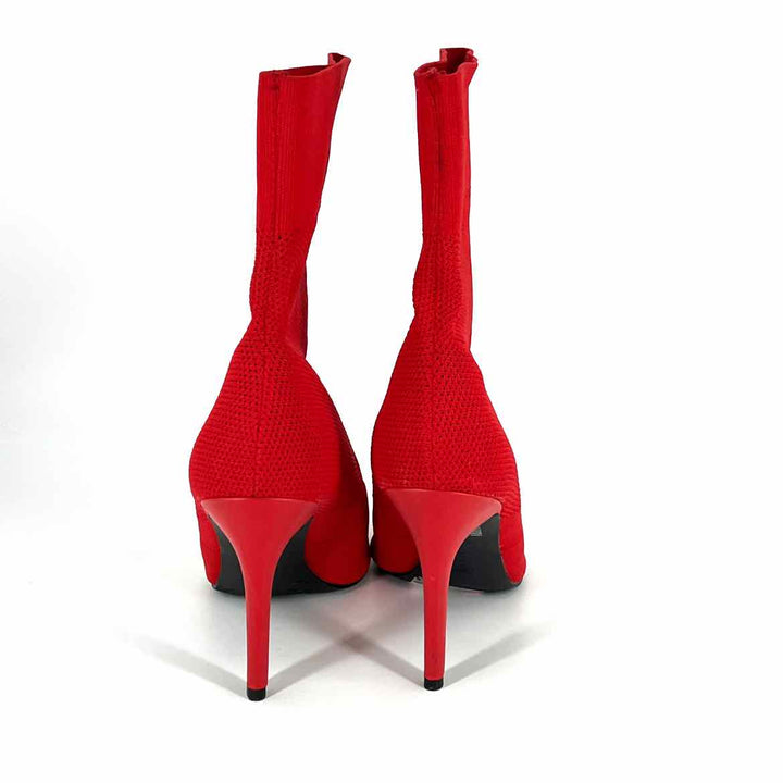 Shoe Size 11 Red Knit Boots