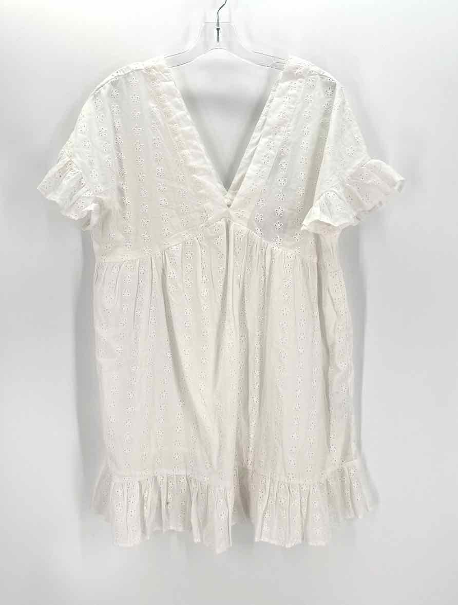 Size 10 Asos White Dress