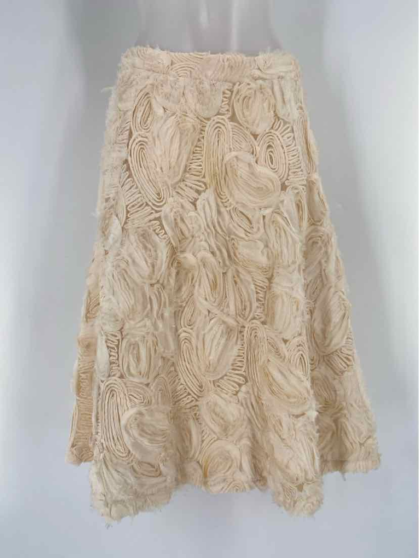 Size 8 HD Cream Skirt