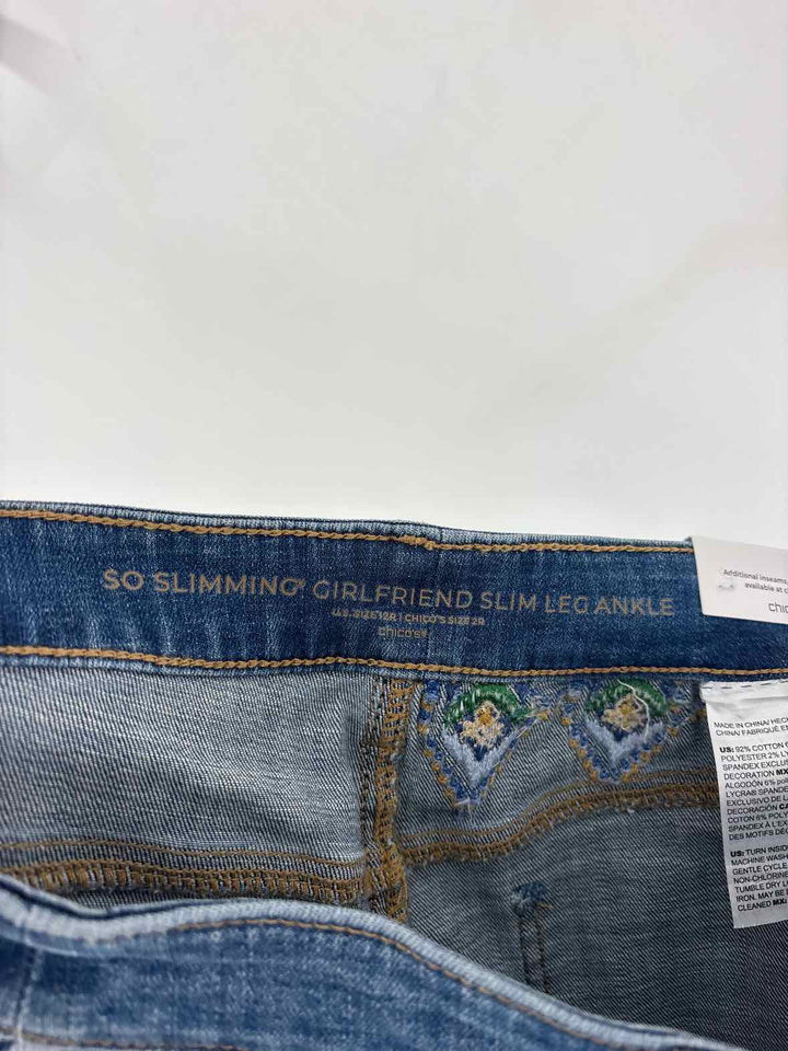 Size 12 Chico's Denim Jeans