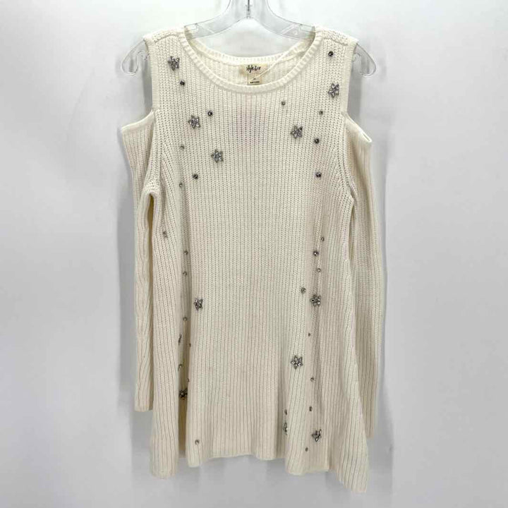 Size M Style & Co White Sweater
