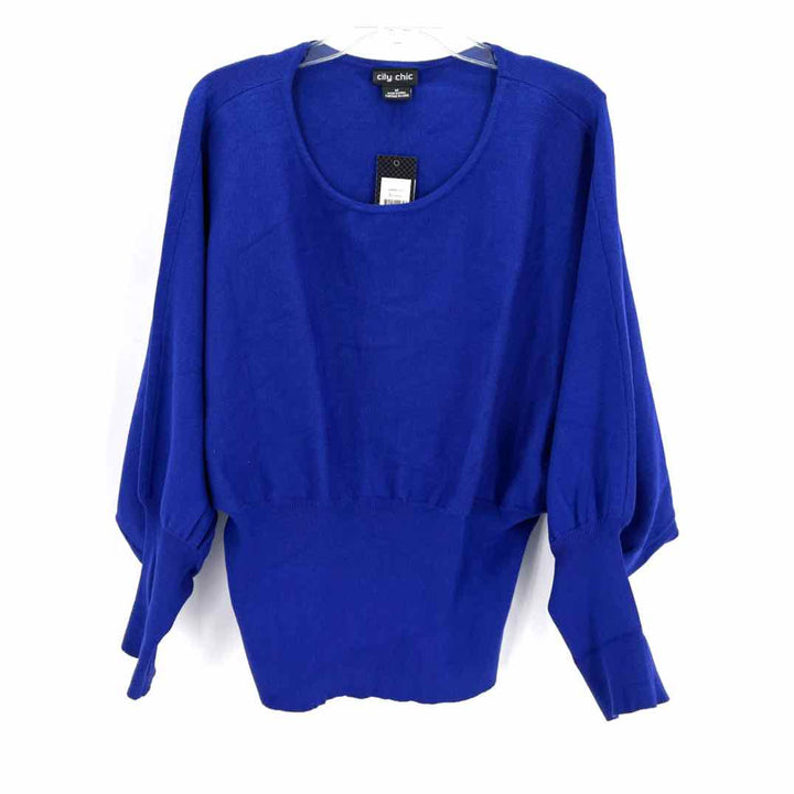 Size M CITY CHIC Purple Sweater