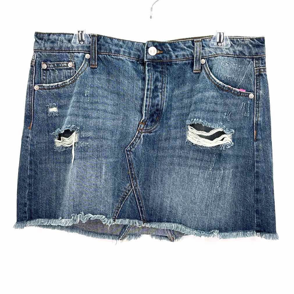 Size 8 ALTAR'D STATE Blue Denim Skirt
