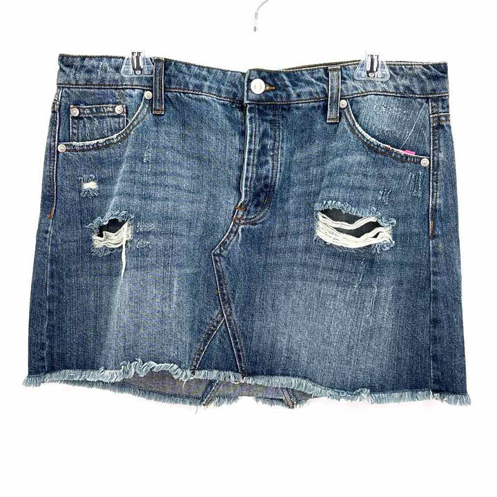 Size 8 ALTAR'D STATE Blue Denim Skirt