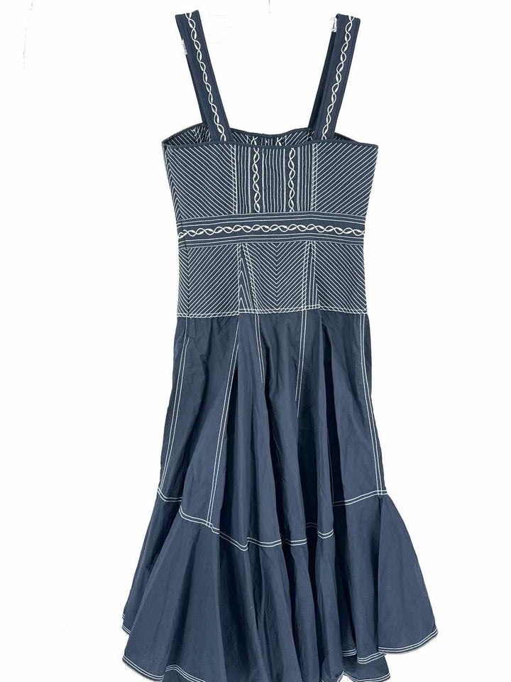 Size 4 Ulla Johnson Navy Dress