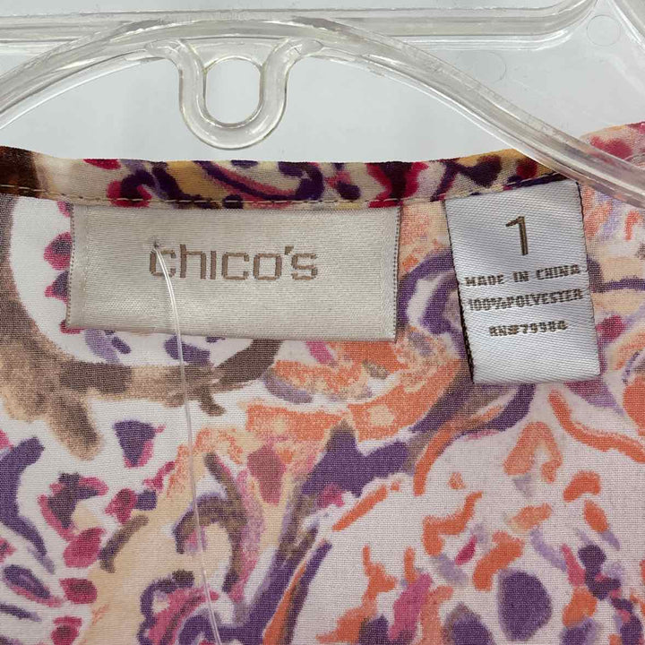 Size M Chico's Peach Jacket