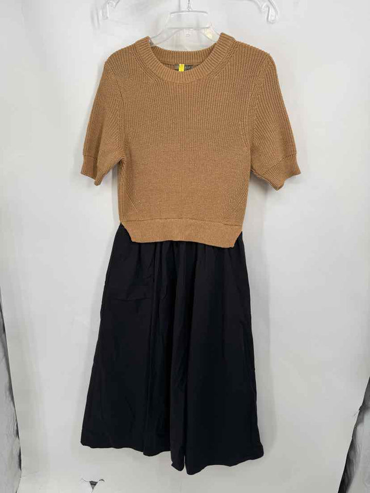 Size S LILA ROSE Tan Knit Dress