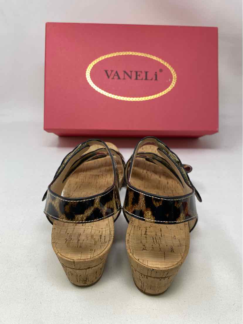 Shoe Size 10 VAN ELI Brown Sandals