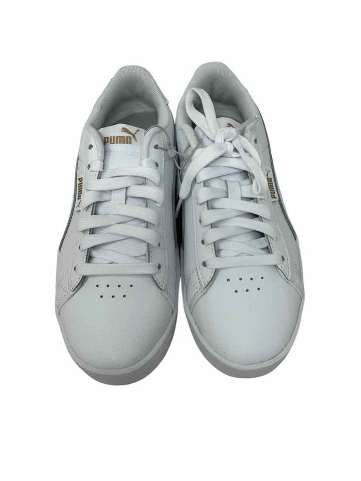 Shoe Size 7 Puma White Leather Sneakers