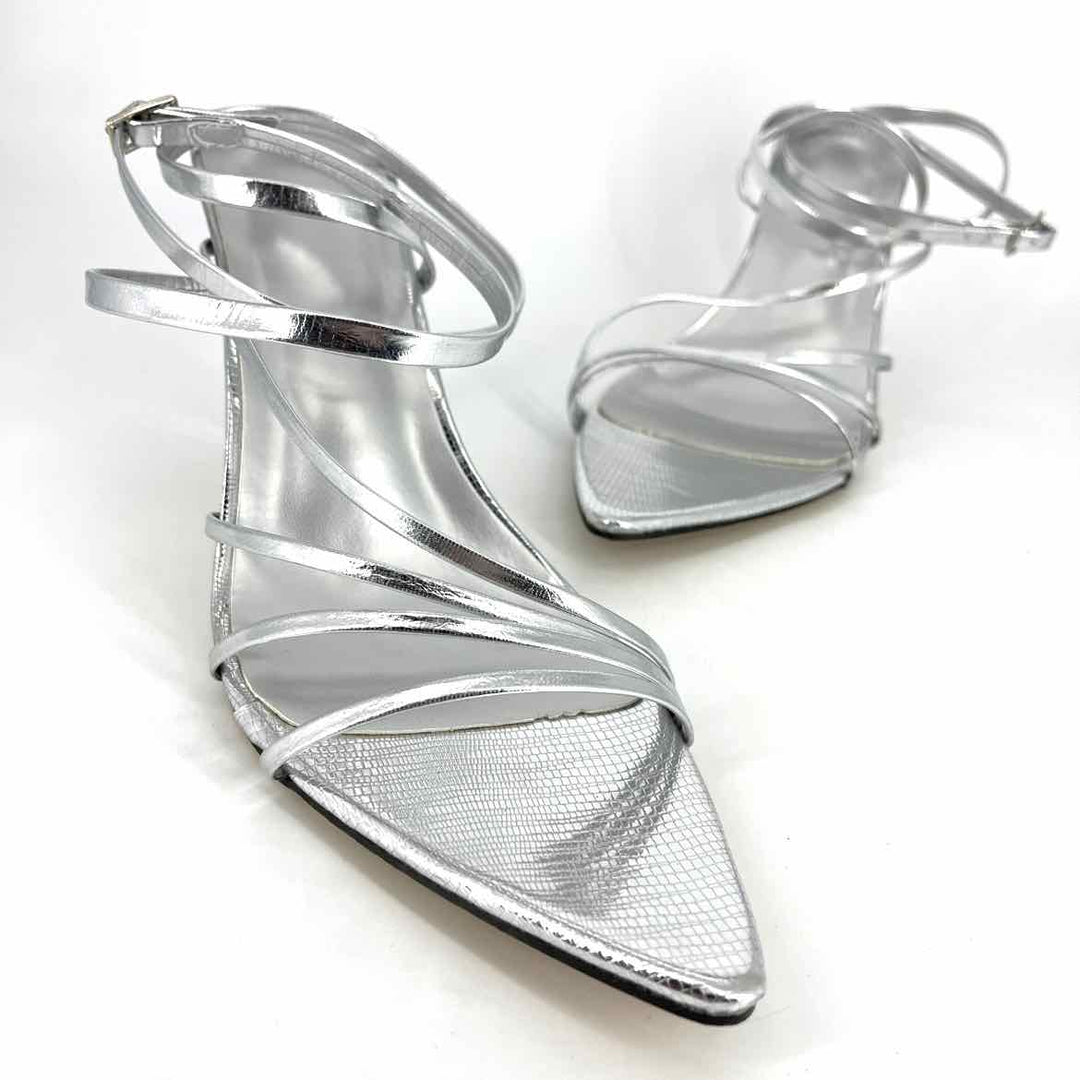 Shoe Size 42 Silver Pumps