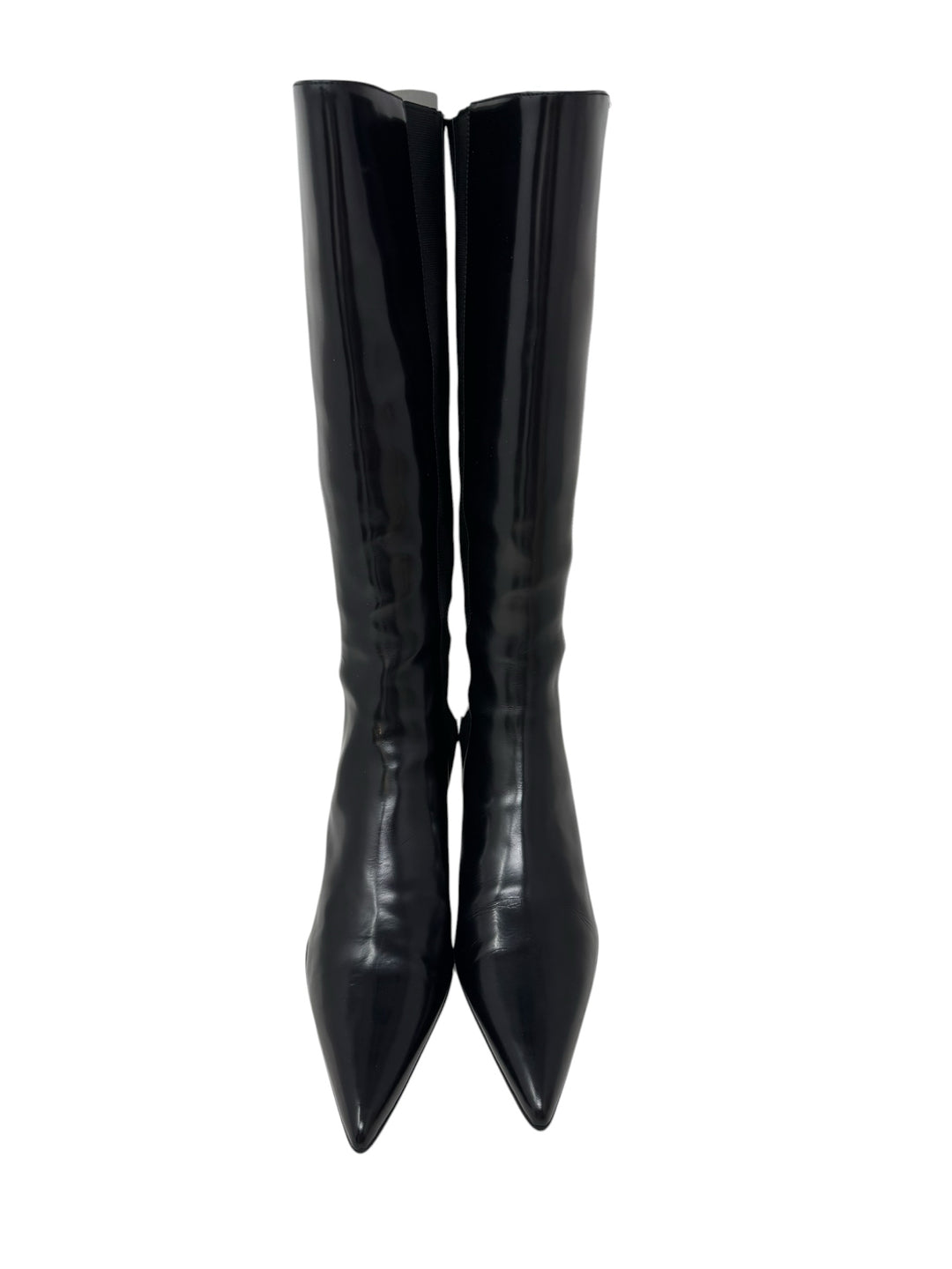 Shoe Size 41 PRADA Black Leather Luxury - Boots