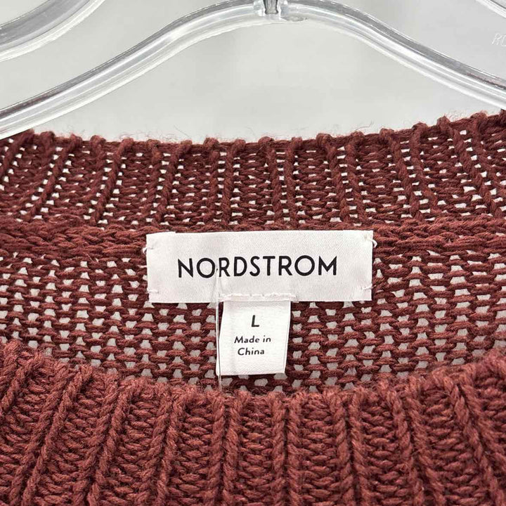 Size L Brown Knit Sweater