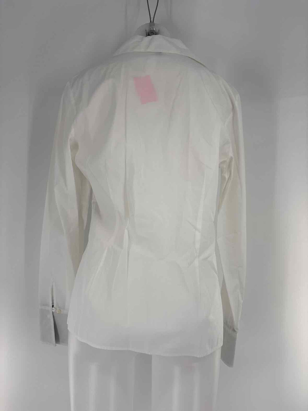 Size 2 Burberry White Cotton Shirt