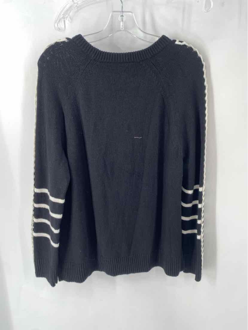 Size L NIC + ZOE Black Sweater