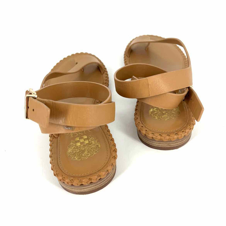 Shoe Size 9 Vince Camuto Camel Leather Sandals