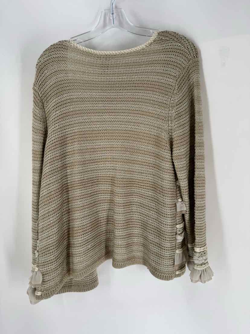Size XL Chico's Tan Sweater