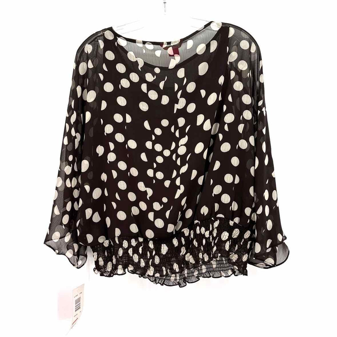 Size L SUNNY LEIGH Brown Shirt