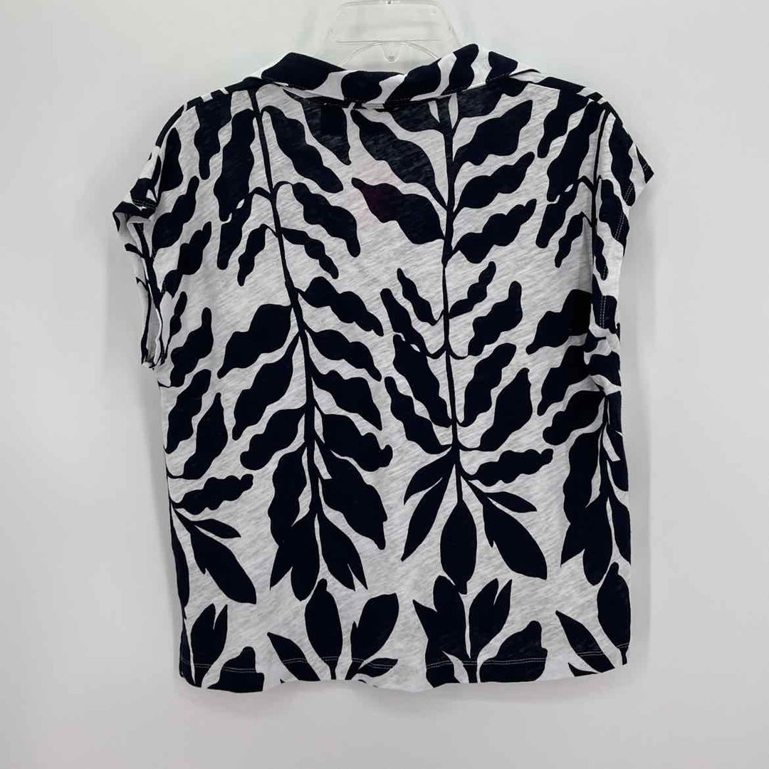 Size M RACHEL ZOE Multi-Color Linen Cotton Shirt