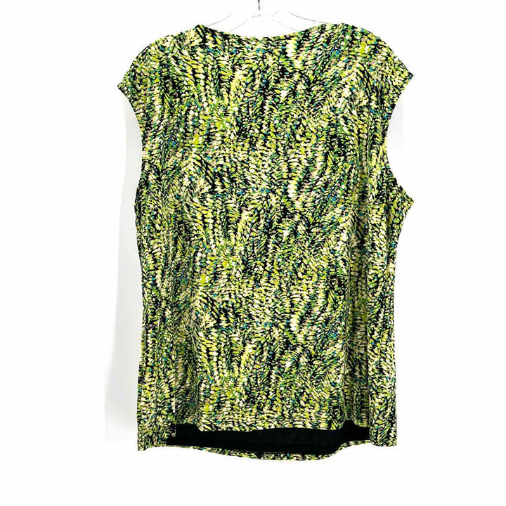 Size XL KASPER Lime Green Shirt