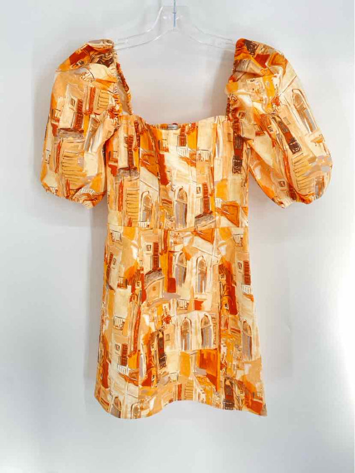 Size 4 LOS ANGELES ATELIER Mustard Dress