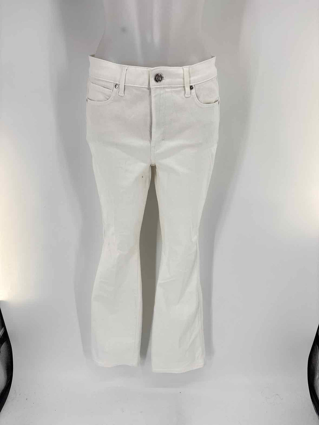 Size 8 White House Black Market White Pants