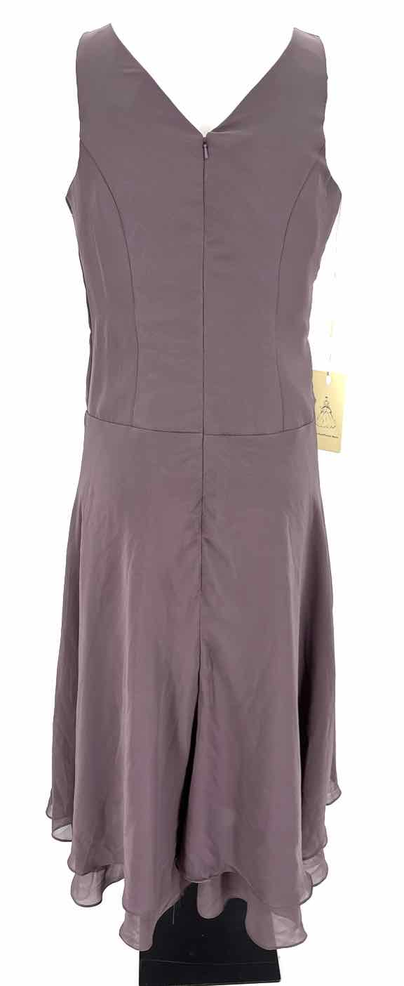 Size 12 Lavender Chiffon Dress