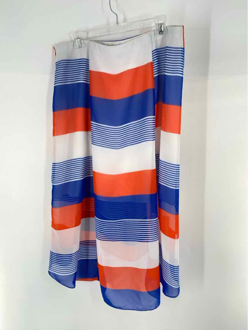 Size 14 Ann Taylor Multi-Color Skirt