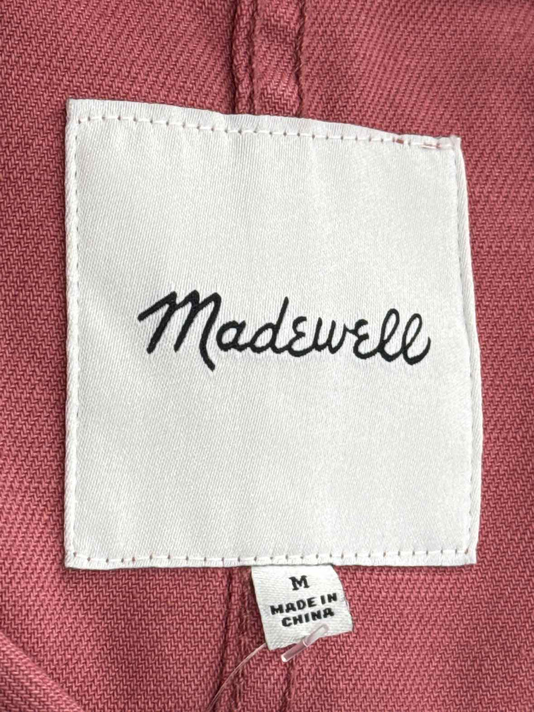 Size M MADEWELL Pink Jacket