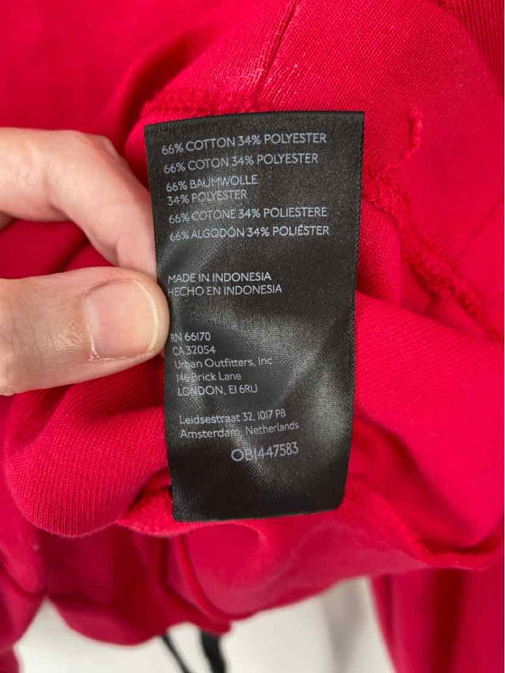 Size S MAEVE Fuschia Cotton Sweater