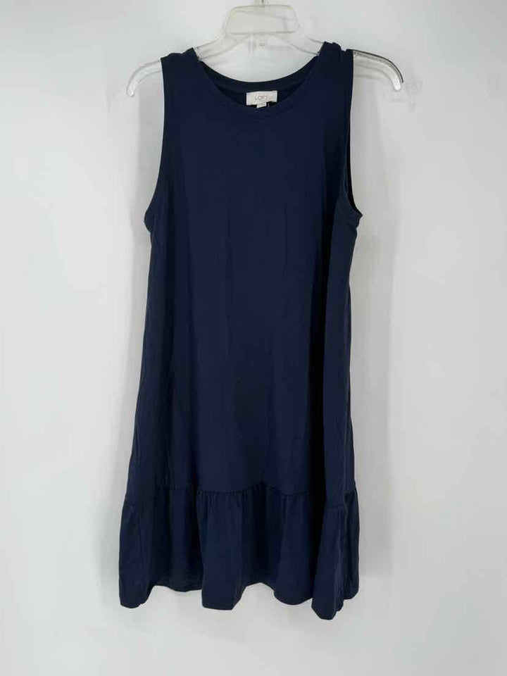 Size M LOFT Navy Dress