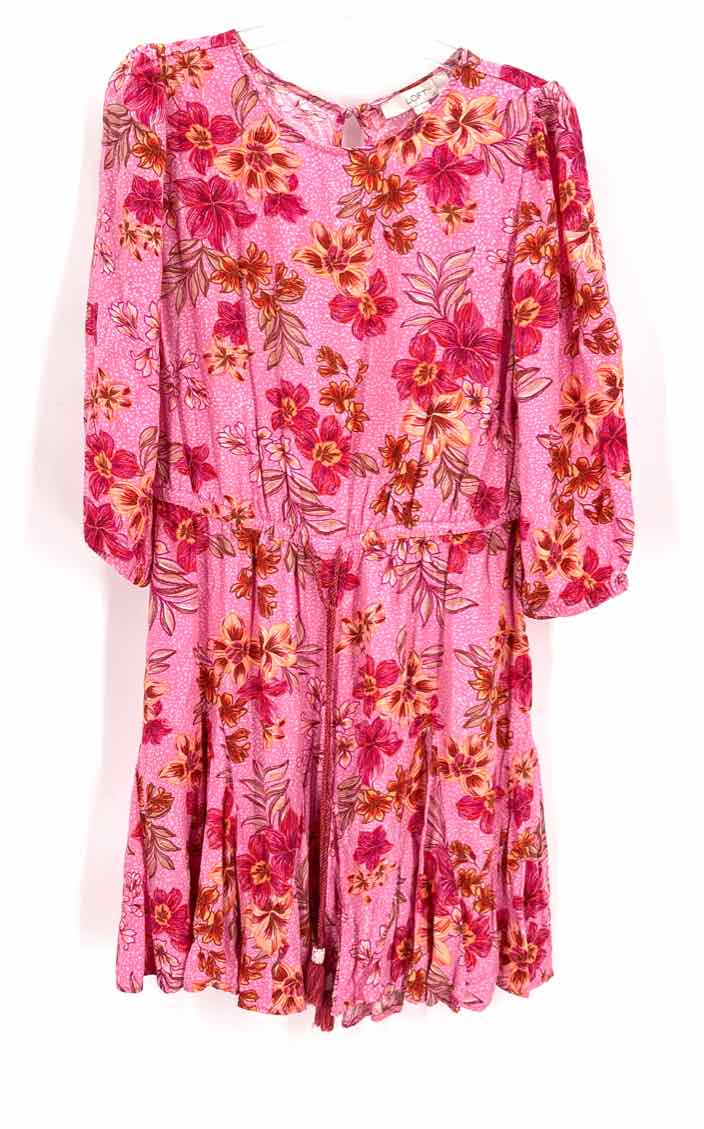 Size L LOFT Pink Dress