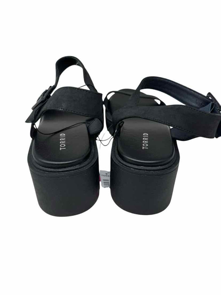 Shoe Size 13 Torrid Black Sandals