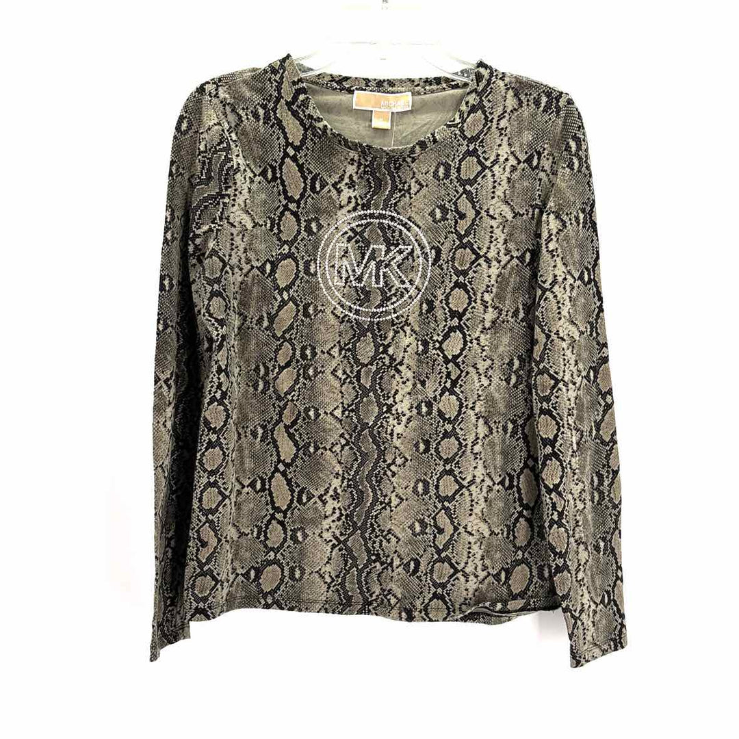 Size M Michael Kors Taupe Shirt