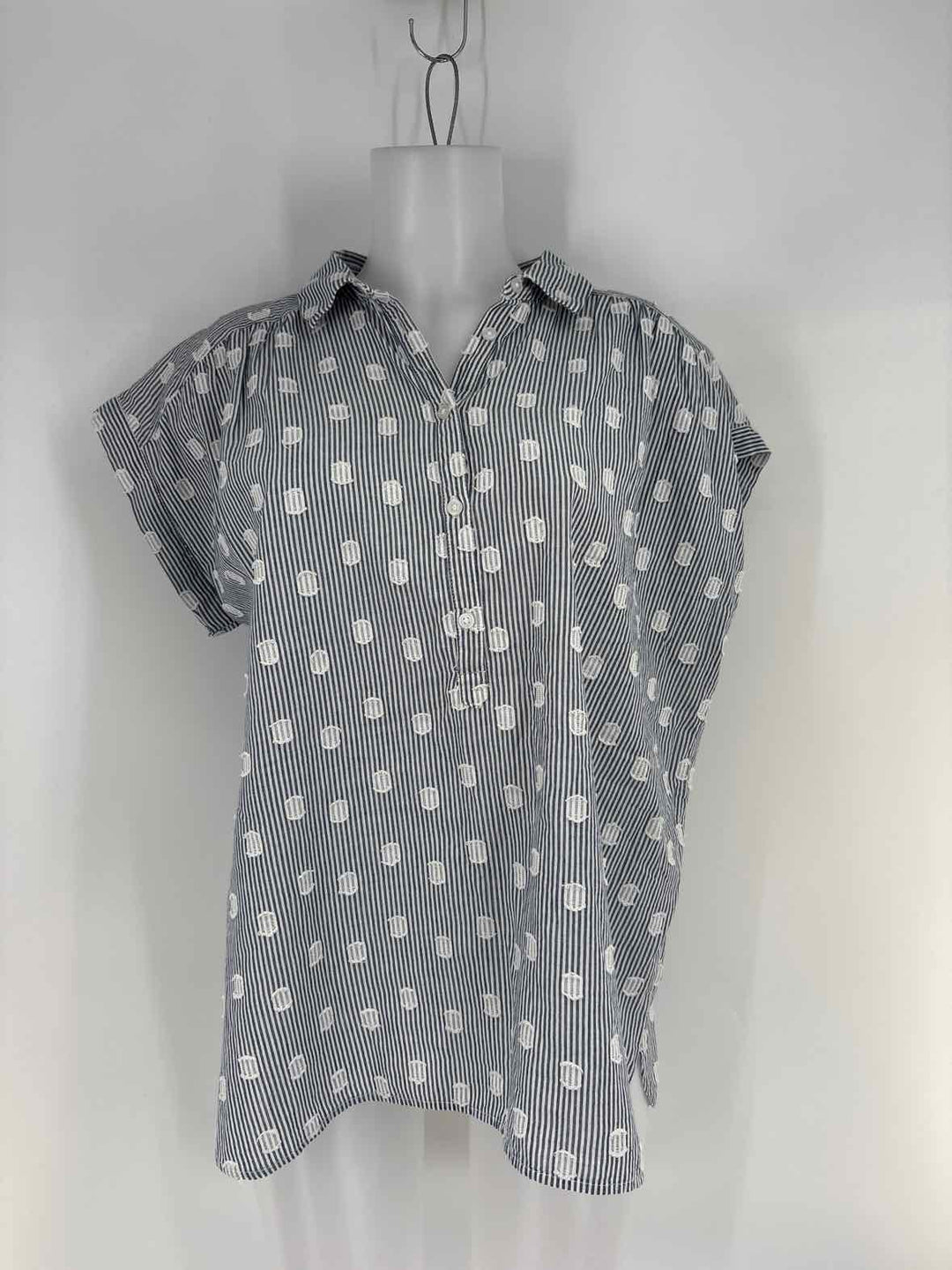 Size L LOFT Blue Shirt