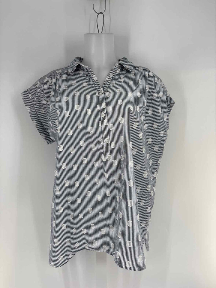 Size L LOFT Blue Shirt