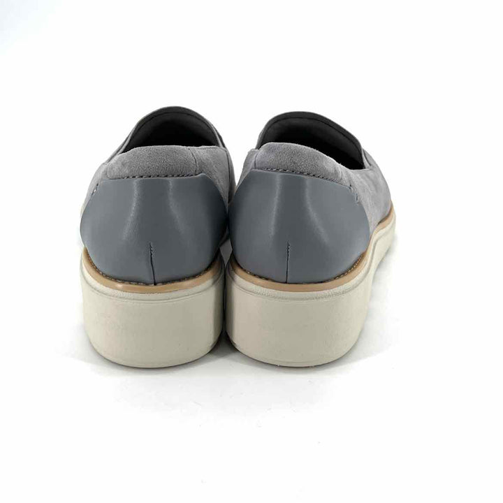 Shoe Size 7 CLARKS Gray Suede Loafers