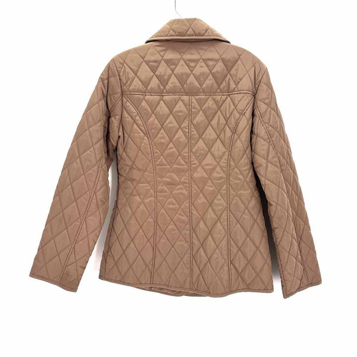 Size S Michael Kors Tan Quilted Coat