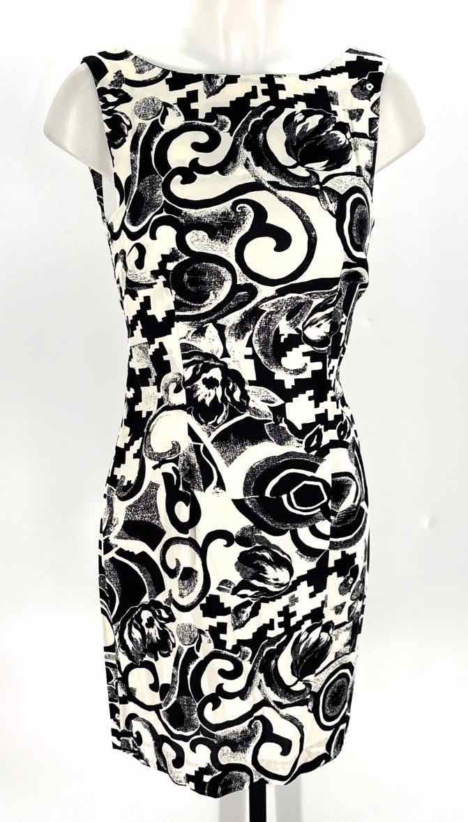 Size S Black/White Dress