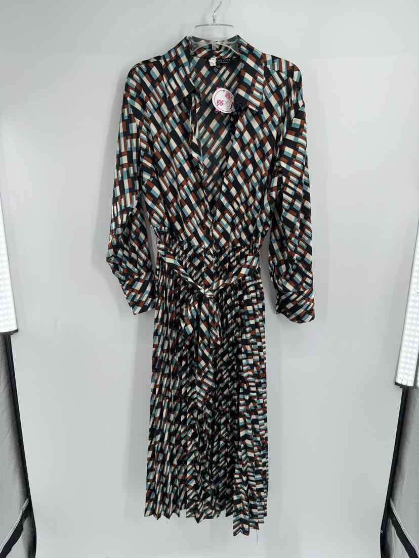 Size 16 ELOQUII Brown Dress