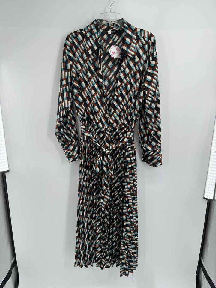 Size 16 ELOQUII Brown Dress