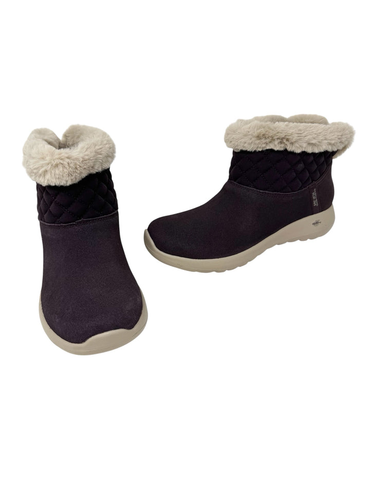 Shoe Size 7 Sketchers Purple Boots