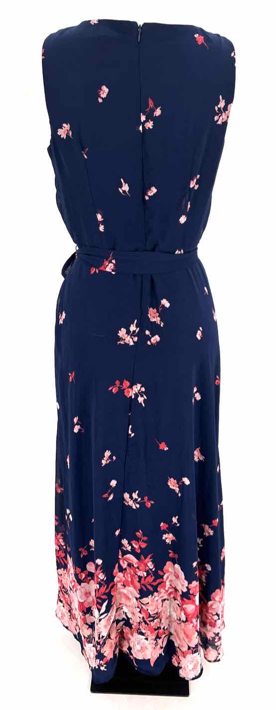 Size 10 Navy Print Dress