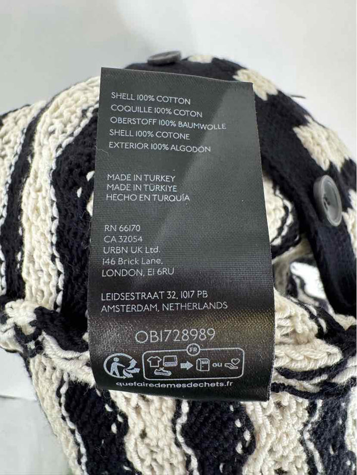 Size S MAEVE Black/White Shirt
