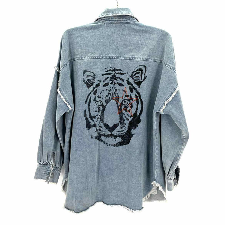 Size S Light Blue Denim Jacket