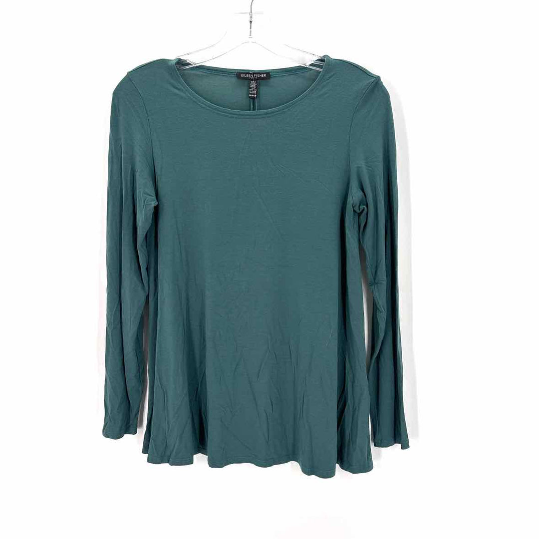 Size Petite Eileen Fisher Green Shirt