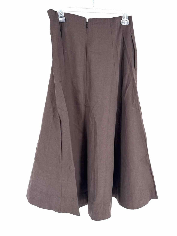Size 8 MADEWELL Brown Skirt