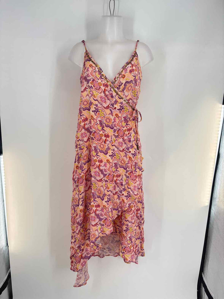 Size M PINK PRINT Dress