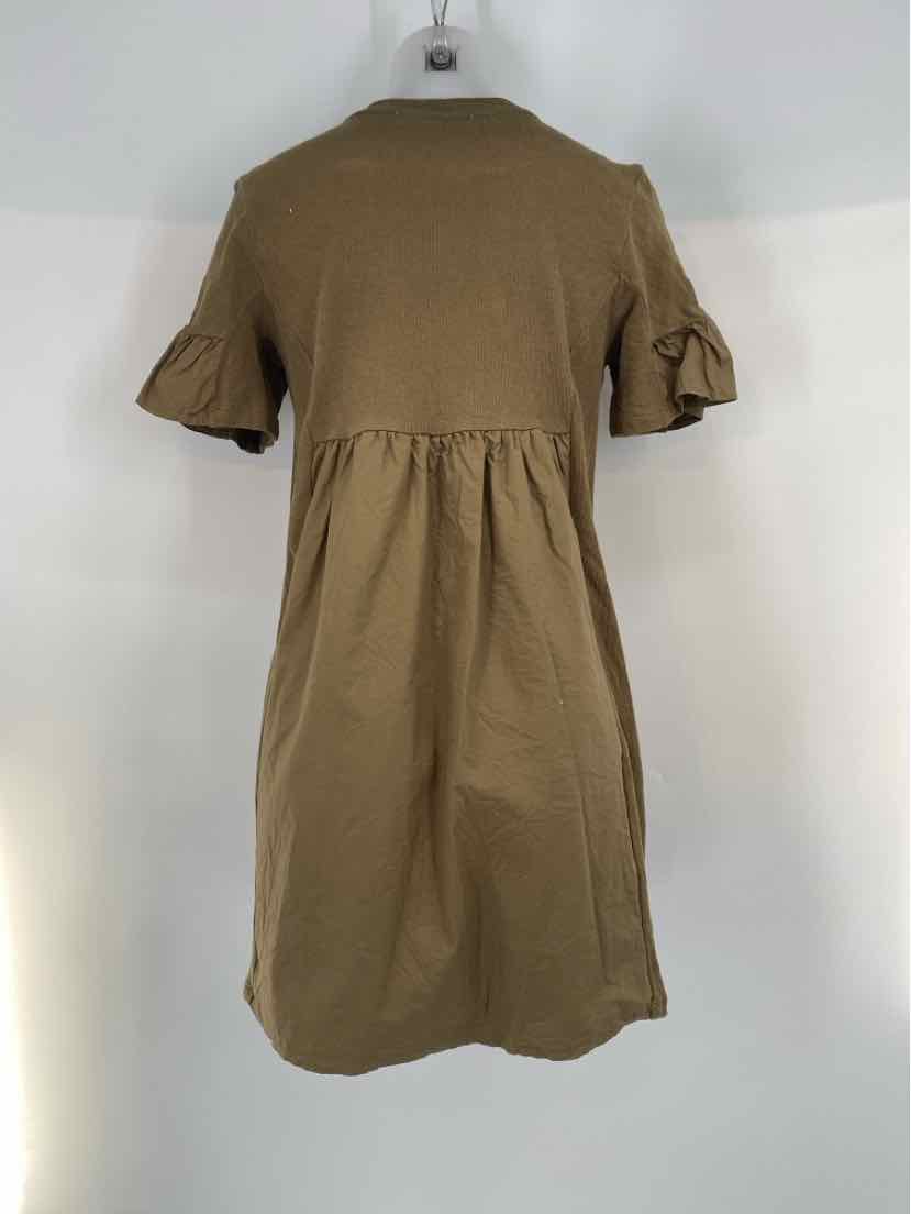 Size S ENGLISH FACTORY Green Dress