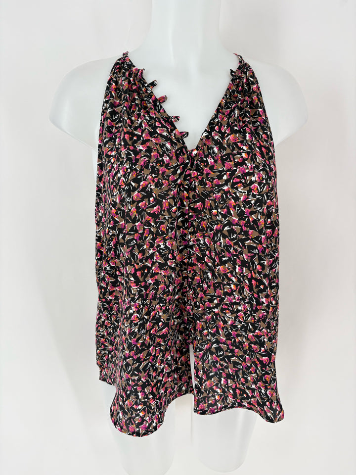 Size XL Black Print Shirt