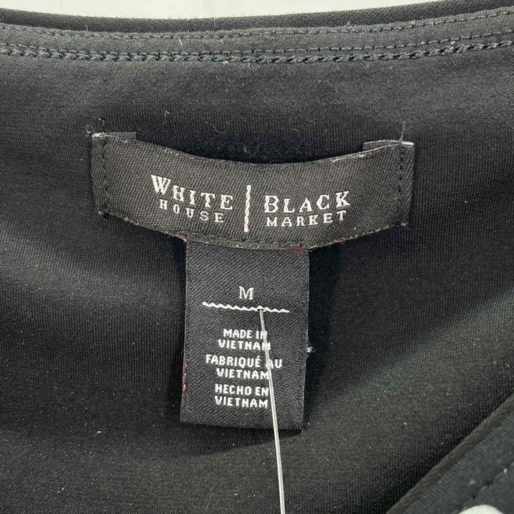 Size M White House Black Market Black Dress